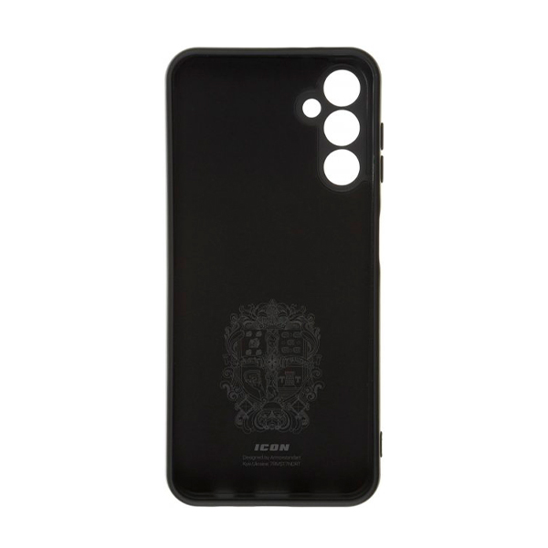 Чехол Original Soft Touch Case for Samsung A14-A145 Black with Camera Lens