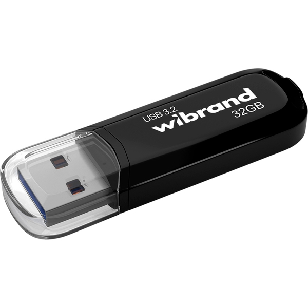 Флешка Wibrand 32 GB Marten Black USB 3.2 (WI3.2/MA32P10B)