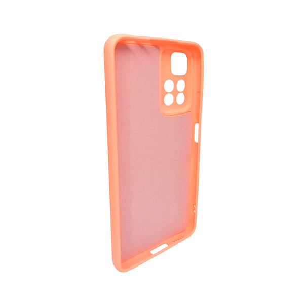 Чехол Original Soft Touch Case for Xiaomi Redmi 10/Note 11 4G Orange with Camera Lens