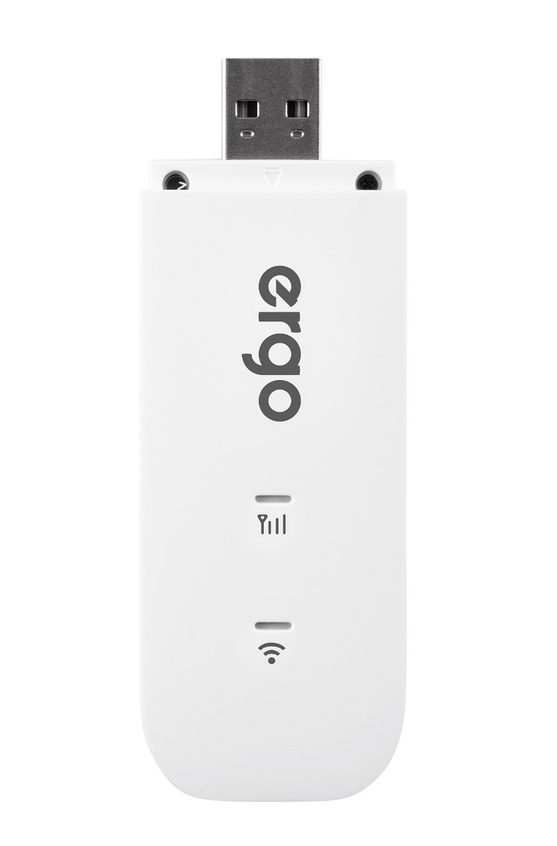 Модем 3G/4G + Wi-Fi роутер ERGO W023-CRC9 White