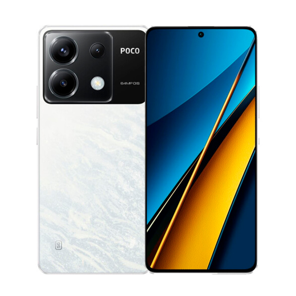 Смартфон XIAOMI Poco X6 5G 8/256 Gb (white) українська версія