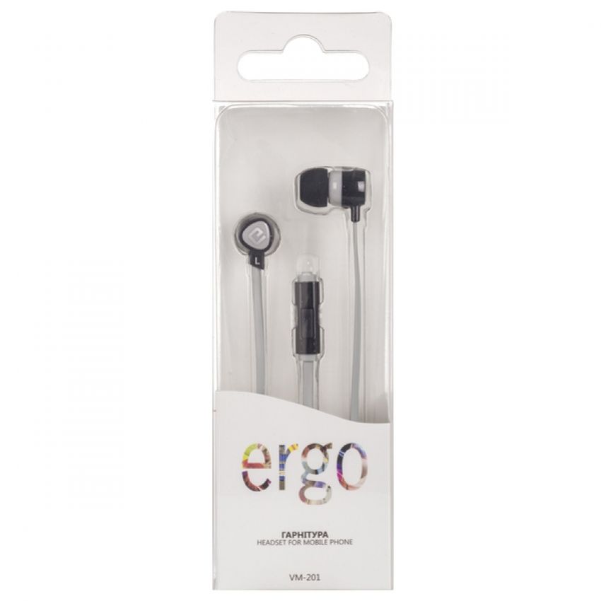 Навушники ERGO Ear VM-201 Black