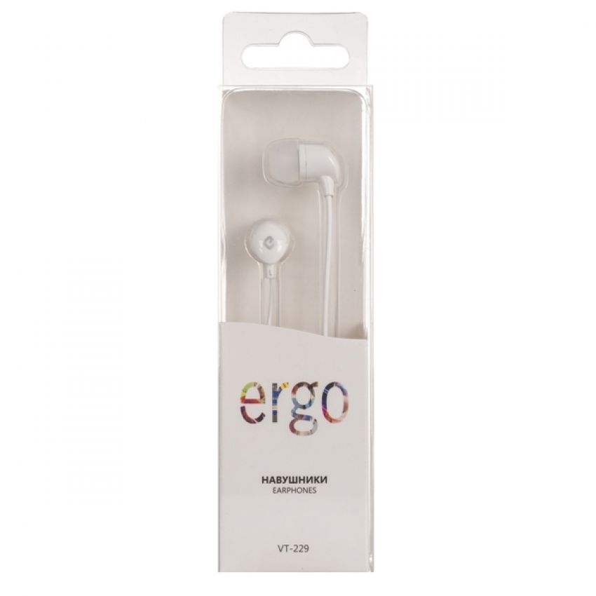 Наушники ERGO Ear VT-229 White