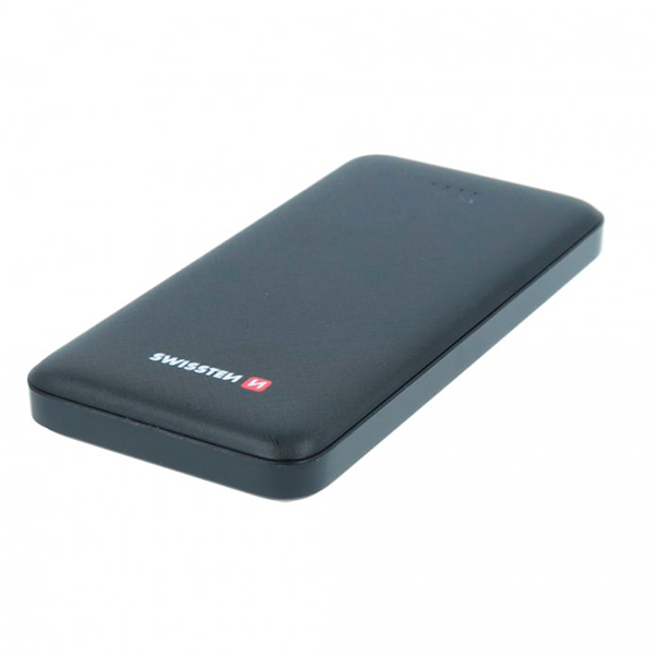 Внешний аккумулятор Swissten Worx Power Bank 10000 mAh Black