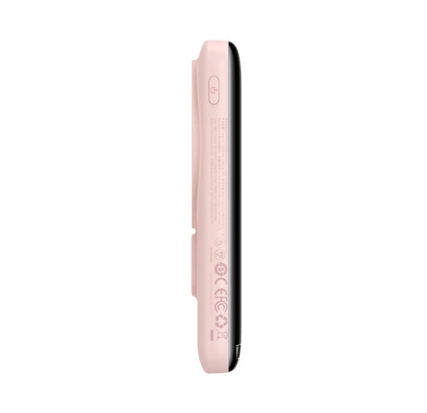 Зовнішній акумулятор Baseus Magnetic Bracket Wireless 10000mAh 20W Pink (PPCX000204)