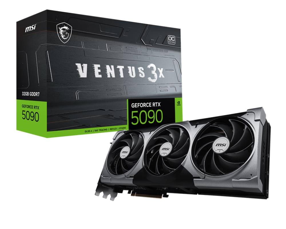 Відеокарта PCIE16 RTX5090 32GB GDDR7 RTX5090 32G VEN 3X OC MSI