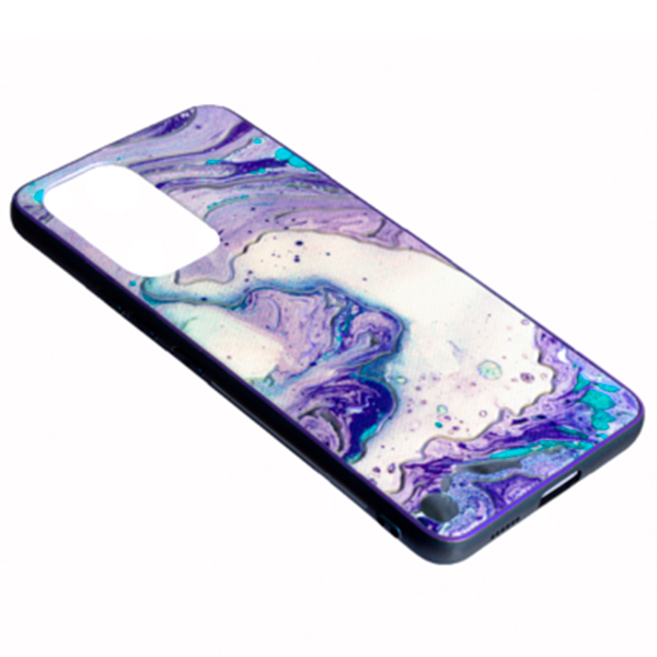 Чехол Marble UV Case для Samsung A33-2022/A336 Purple