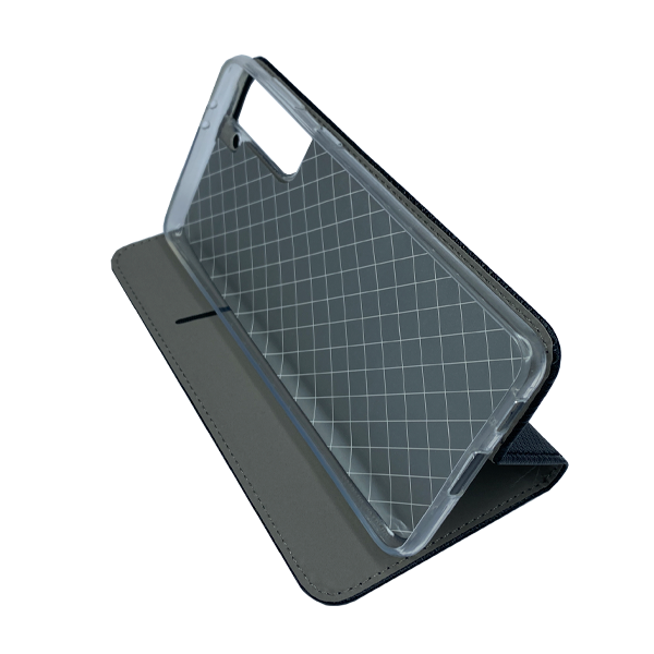 Чехол книжка Kira Slim Shell для Samsung S22 Plus/S906 Black Perforation NEW