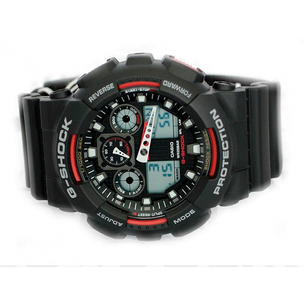 Годинник Casio G-Shock GA-100-1A4ER Black