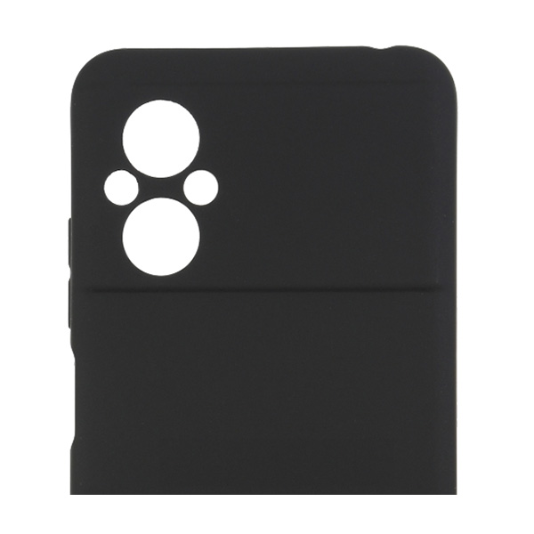 Чохол Original Soft Touch Case for Xiaomi Poco M5/Redmi Note 11R Black with Camera Lens