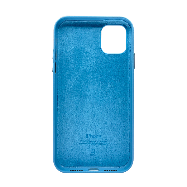 Чохол Leather Case для iPhone 11 Pro Blue