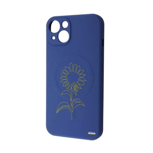 Чехол Wave Ukraine Edition Case для Apple iPhone 13/14 with MagSafe Sunflower