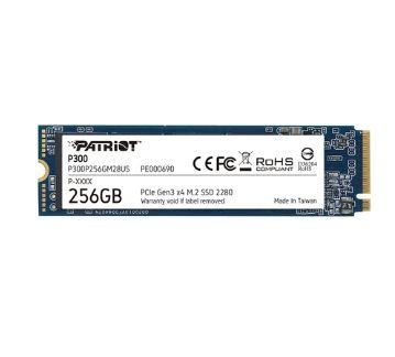 Накопичувач SSD M.2 Patriot P300 256GB NVMe 2280 PCIe 3.0 3D TLC