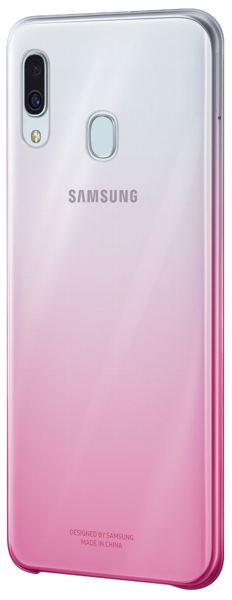 Чохол Gradation Cover Samsung A30 2019 EF-AA305CPEGRU (Pink)