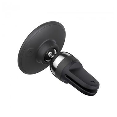 Автотримач для телефона магнітний Baseus C01 Magnetic Phone Holder Air Outlet Version Black (SUCC000101)