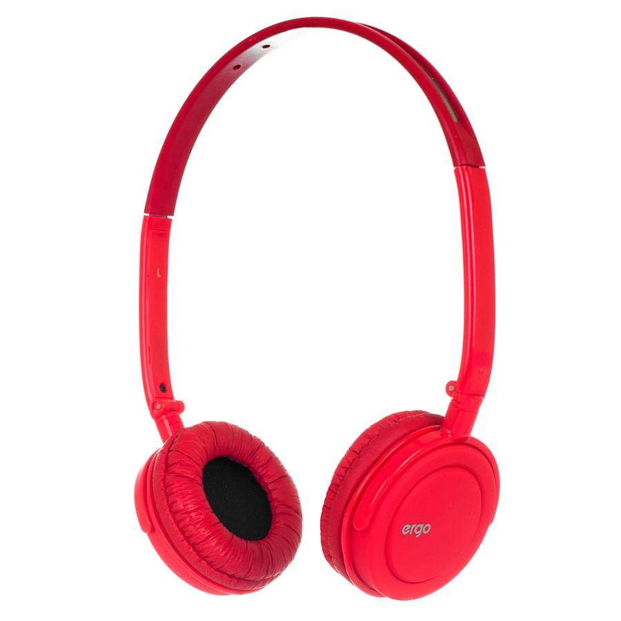 Наушники ERGO Ear VM-330 + mic Red