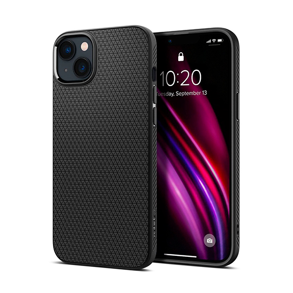 Чохол Spigen для iPhone 14 Plus Liquid Air Matte Black (ACS04891)