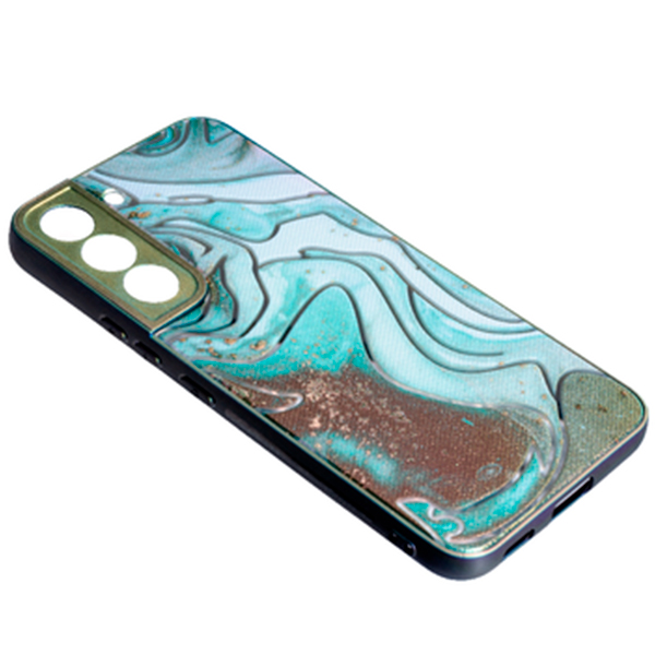 Чохол Marble UV Case для Samsung S22 Plus/S906 Green