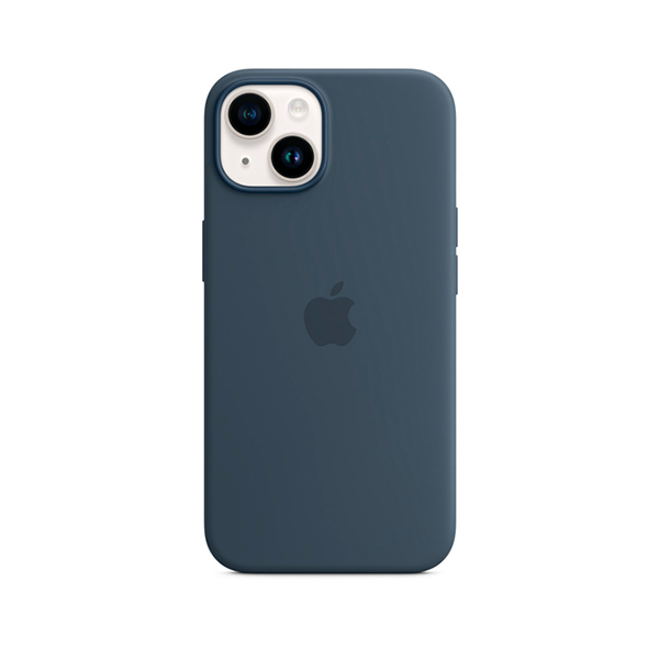 Чохол Apple iPhone 14 Silicone Case with MagSafe Storm Blue (MPRV3)