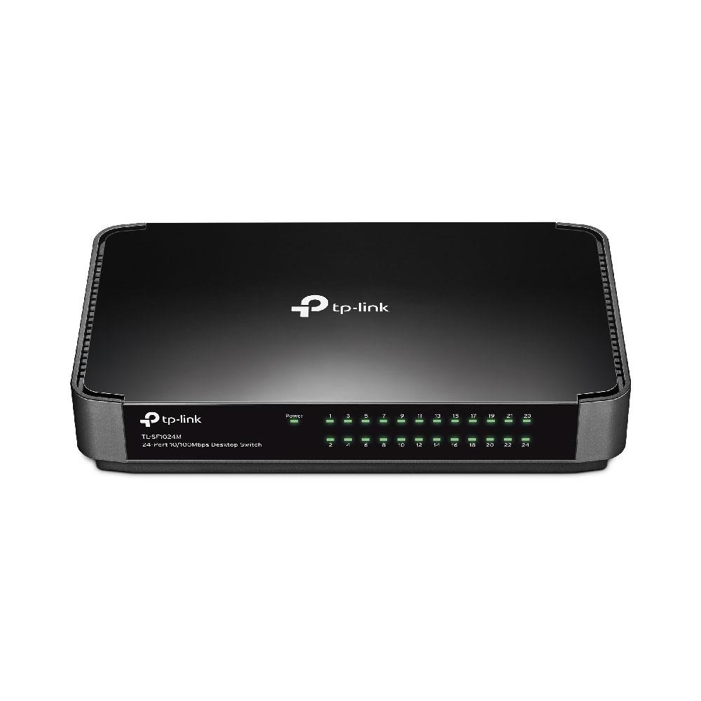 Мережеве обладнання, 24-портовий 10 / 100Mbps настільний комутатор, TL-SF1024M TP-LINK