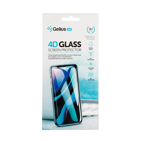 Защитное стекло для Xiaomi Redmi 9/9a/9c 3D Black Gelius Pro