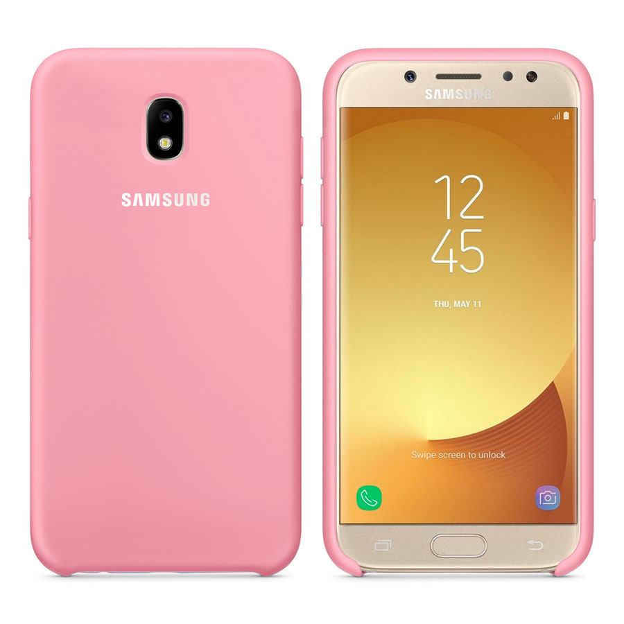 Чехол Original Soft Touch Case for Samsung J5-2017/J530 Light Pink