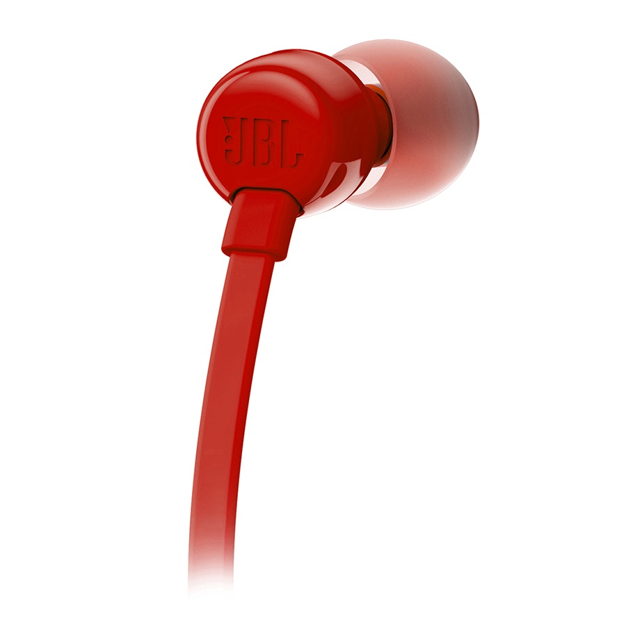 Наушники с микрофоном JBL T110 Red (JBLT110RED)