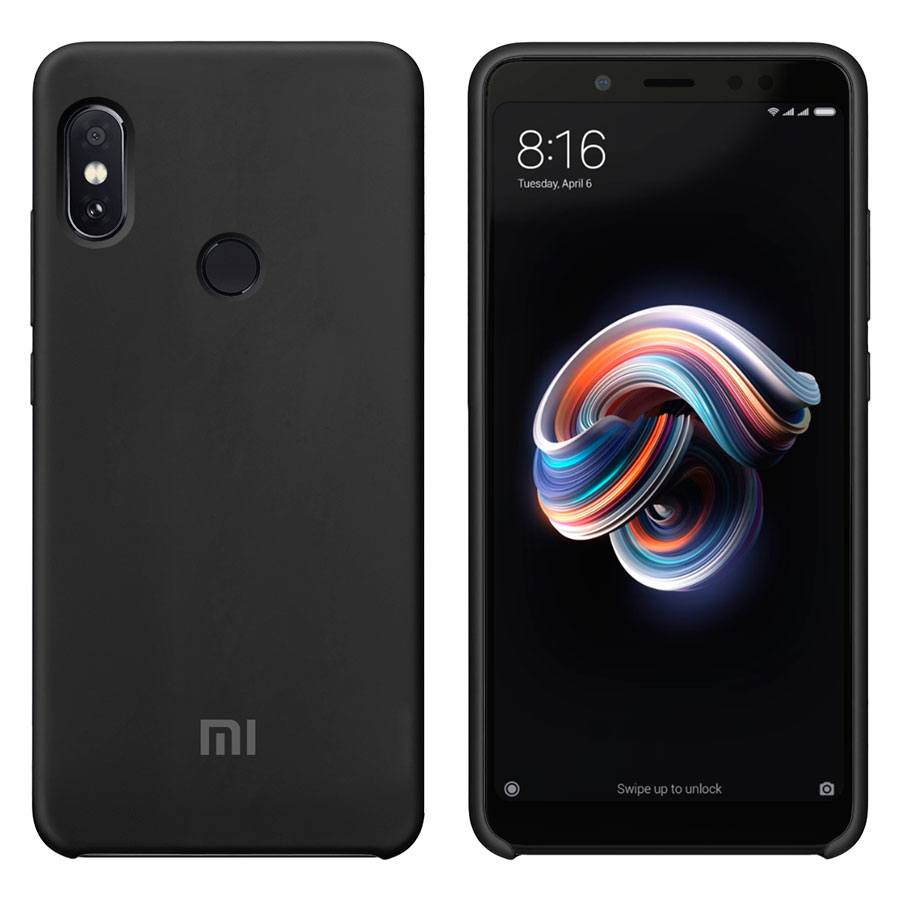 Чехол Original Soft Touch Case for Xiaomi Redmi 5 Black