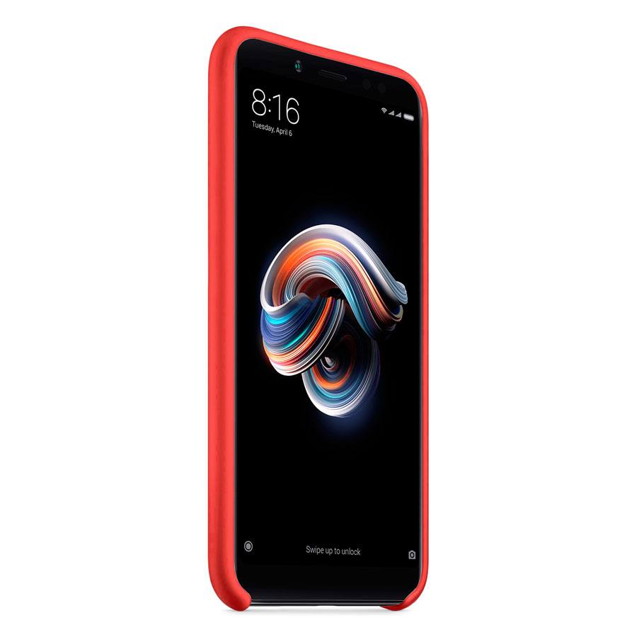 Чехол Original Soft Touch Case for Xiaomi Redmi 5  Plus Red