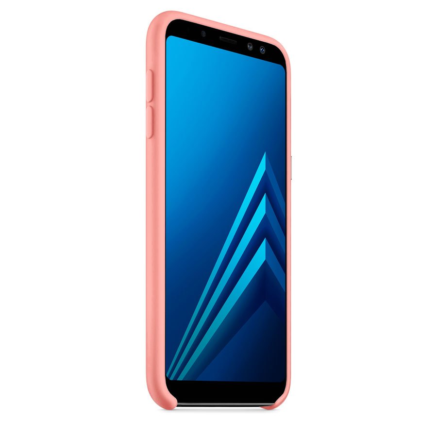 Чехол Original Soft Touch Case for Samsung A6-2018/A600 Pink
