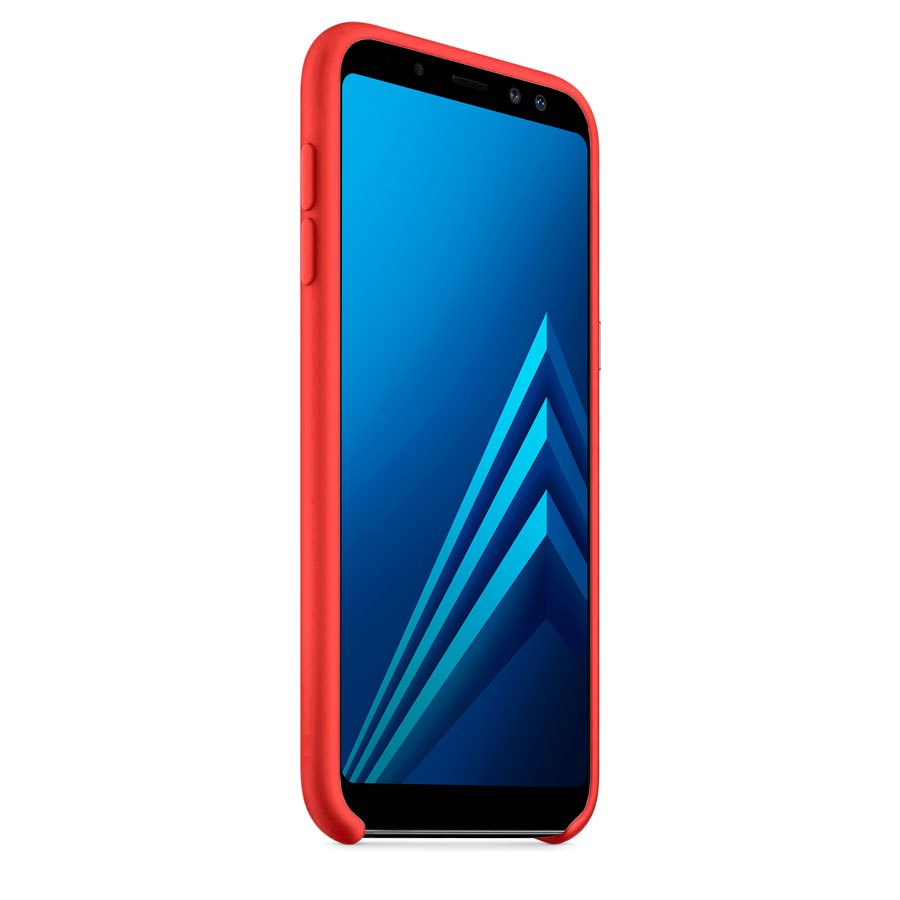 Чехол Original Soft Touch Case for Samsung A6-2018/A600 Red