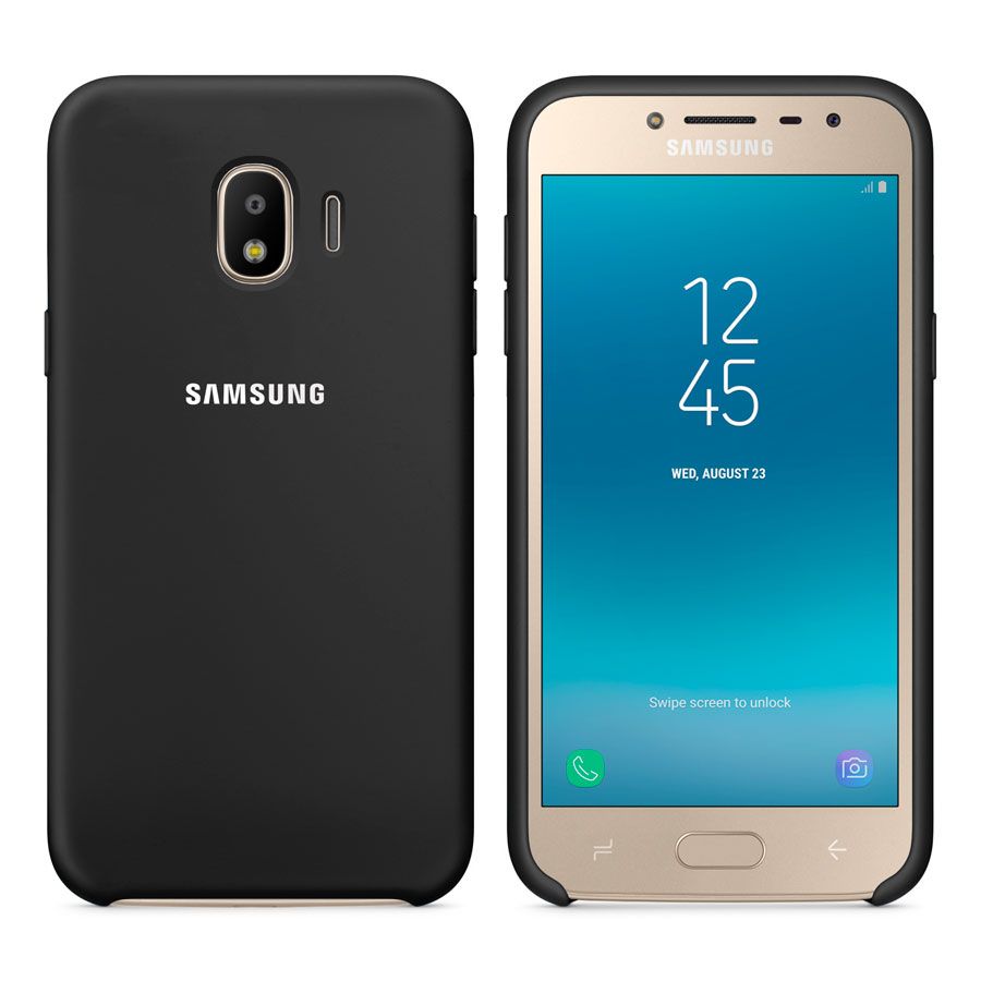 Чехол Original Soft Touch Case for Samsung J4-2018/J400 Black