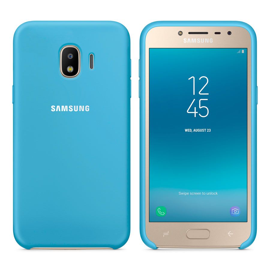 Чехол Original Soft Touch Case for Samsung J4-2018/J400 Blue