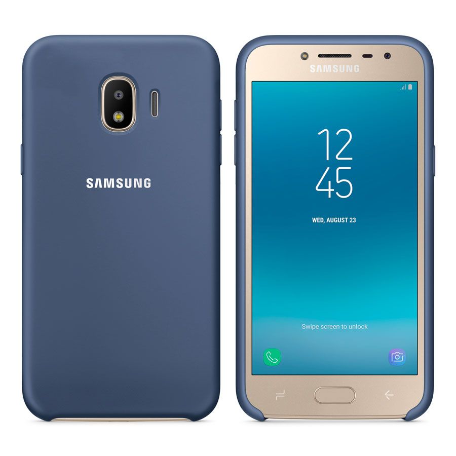 Чехол Original Soft Touch Case for Samsung J4-2018/J400 Dark Blue