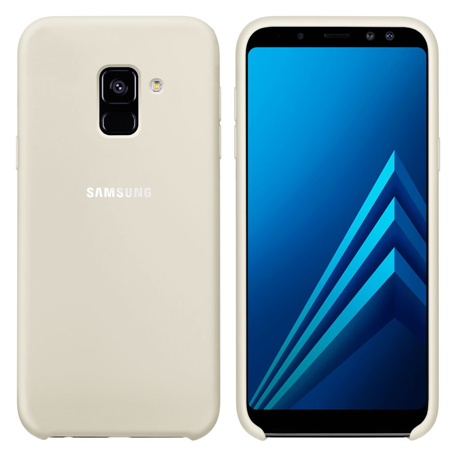 Чехол Original Soft Touch Case for Samsung A8-2018/A530 White