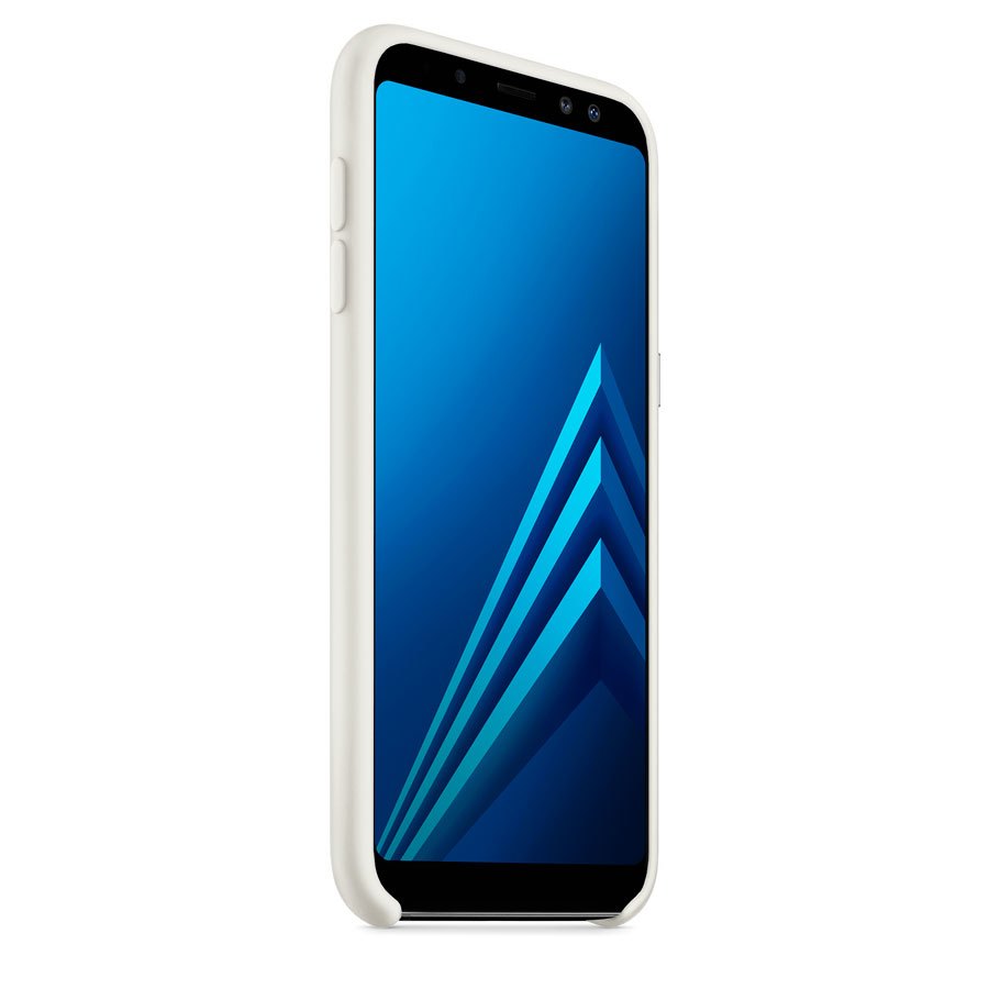 Чехол Original Soft Touch Case for Samsung A8-2018/A530 White