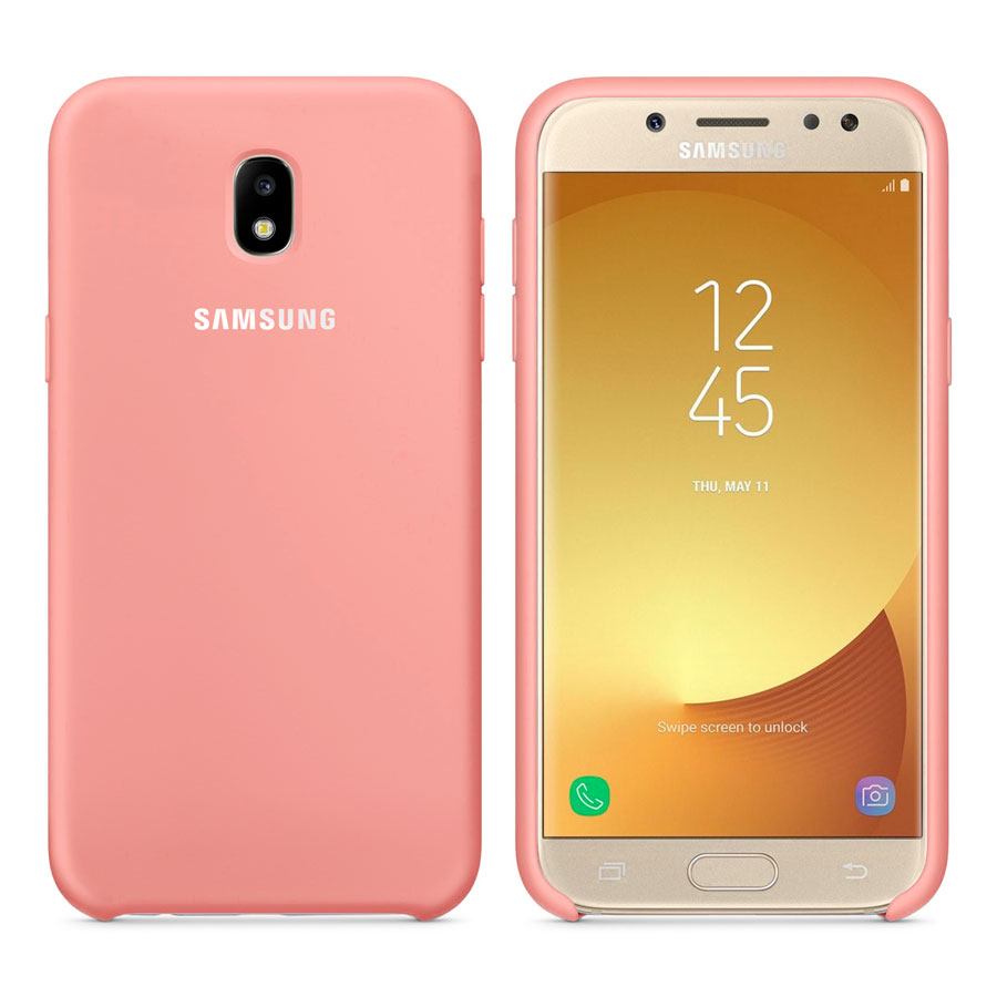 Чехол Original Soft Touch Case for Samsung J3-2017/J330 Pink