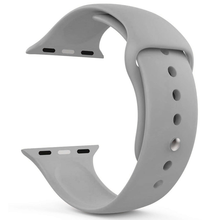 Ремешок для Apple Watch 42mm/44mm Silicone Watch Band Stone