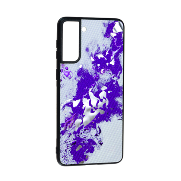Чехол Marble UV Case для Samsung S21 Plus/G996 Grey