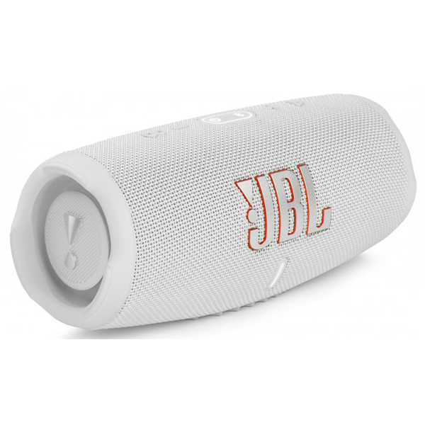 Портативна колонка JBL Charge 5 White (JBLCHARGE5WHT)