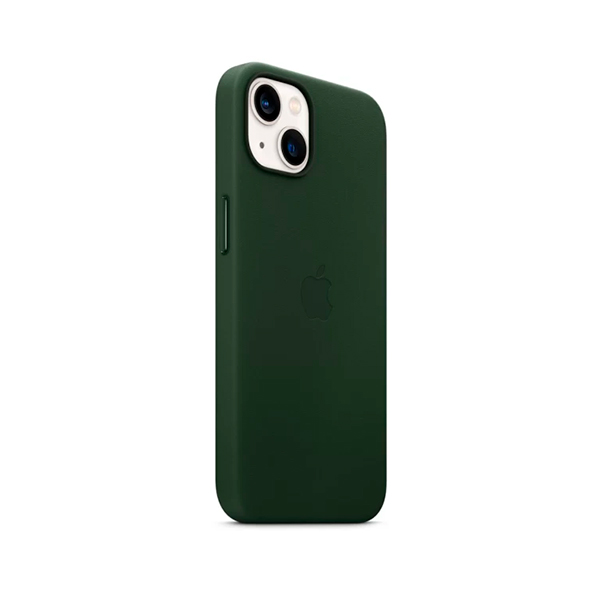 Чохол Apple iPhone 13 Leather Case with MagSafe Sequoia Green (MM173)