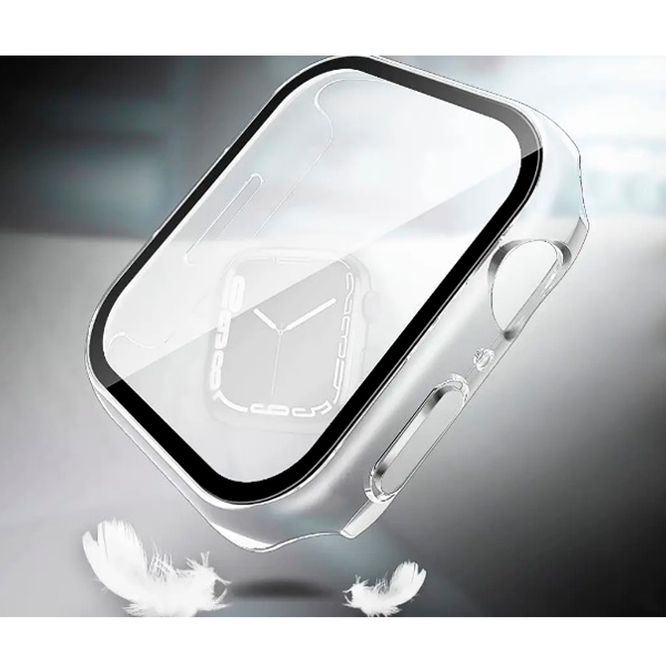 Захисне скло iLera All-in-one for Apple Watch Series 7 41 mm Clear (ILAWAIO05) (тех.пак)