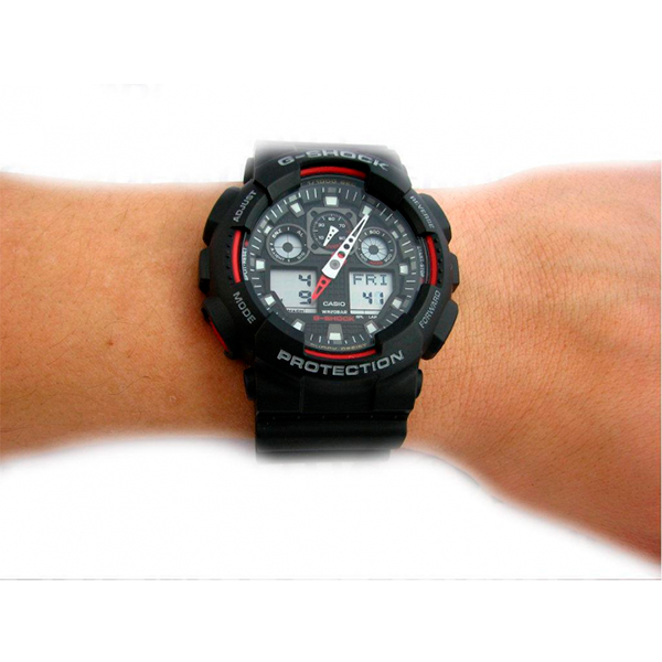Часы Casio G-Shock GA-100-1A4ER Black