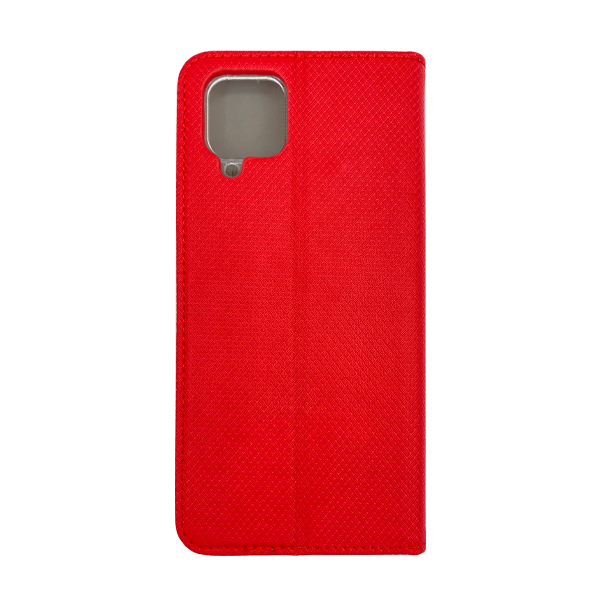 Чехол книжка Kira Slim Shell для Samsung A12-2021/A125/M12-2021 Red Perforation NEW