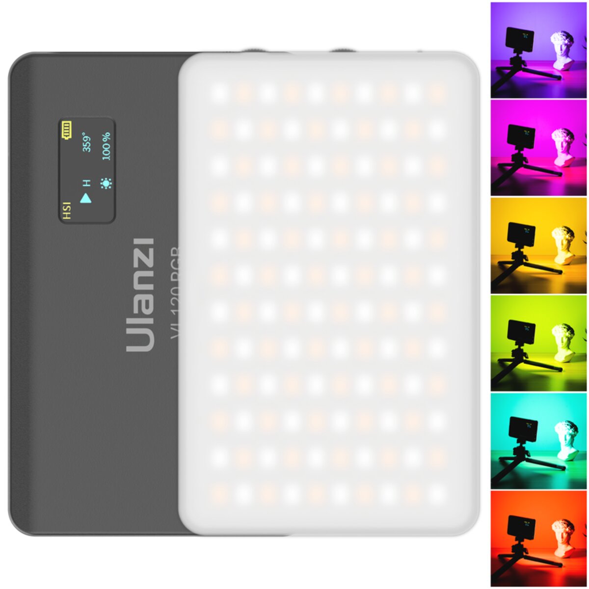 Відеосвітло Ulanzi Vijim light Black (UV-2495 VL120RGB)