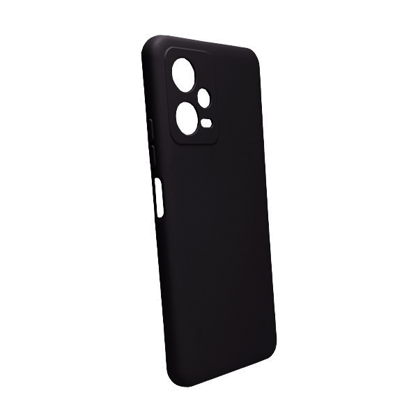 Чехол Original Soft Touch Case for Xiaomi Redmi Note12 5G/Poco X5 5G Black with Camera Lens