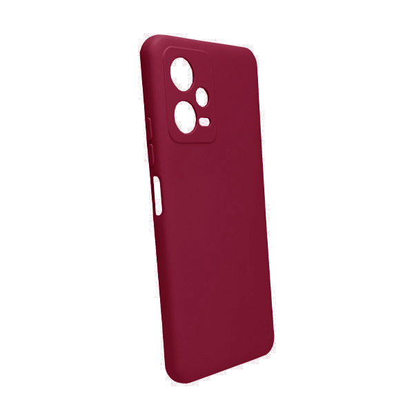 Чехол Original Soft Touch Case for Xiaomi Redmi Note12 5G Plum with Camera Lens