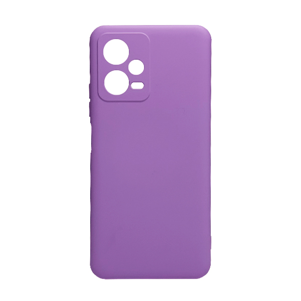 Чехол Original Soft Touch Case for Xiaomi Redmi Note12 5G/Poco X5 5G Violet with Camera Lens