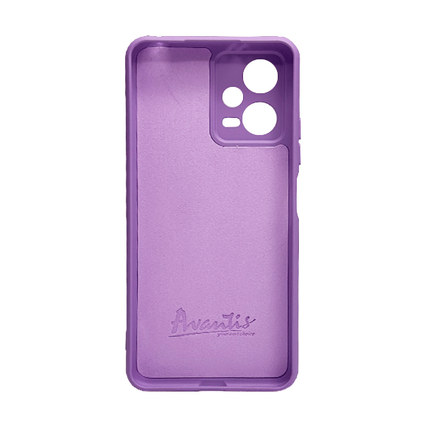 Чехол Original Soft Touch Case for Xiaomi Redmi Note12 5G/Poco X5 5G Violet with Camera Lens