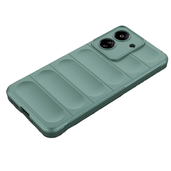 Чехол Cosmic Magic Shield for Xiaomi Redmi 13C/Poco C65 Dark Green with Camera Lens